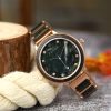 chrysla women wood watch