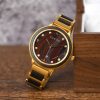 glory iron women wood watch